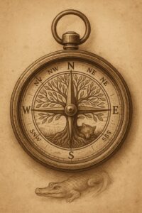 Compass Tree of Life Croc