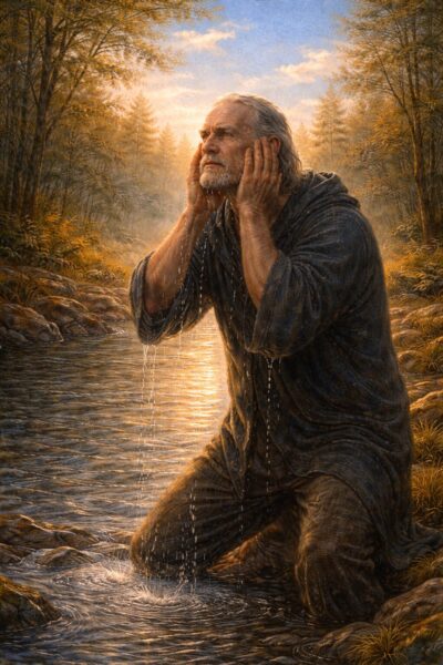 New name washed face older man